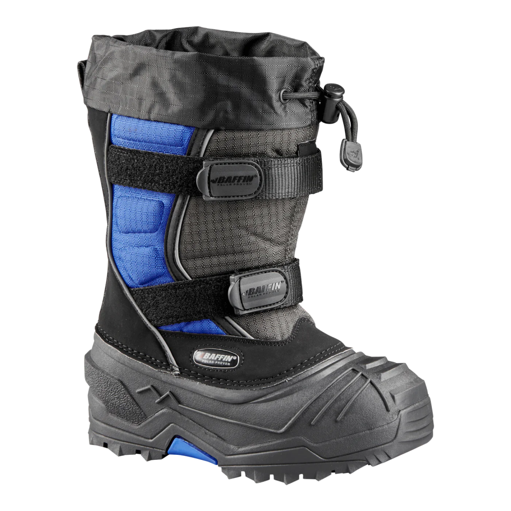 YOUNG EIGER | Kid's Junior WINTER BOOTS-CHARCOAL/BLUE